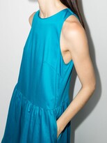 Thumbnail for your product : Adriana Degreas Tiered Maxi Frilled Dress