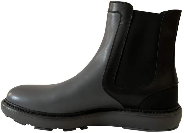 plastic chelsea boots