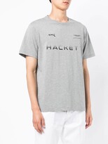 Thumbnail for your product : Hackett x Aston Martin logo-print T-shirt