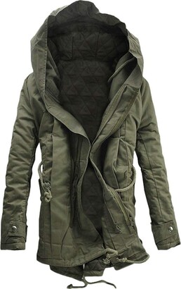Woolrich Cotton Jacket in Military Green Mens Clothing Jackets Casual jackets for Men Green 