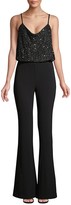 Thumbnail for your product : Parker Black Perth Sequined Flared Jumpsuit
