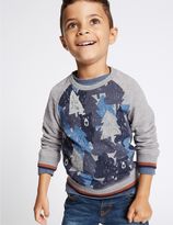Thumbnail for your product : Marks and Spencer Printed Sweatshirt (3 Months - 5 Years)