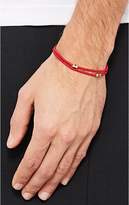 Thumbnail for your product : Luis Morais Men's Beaded Double-Wrap Bracelet