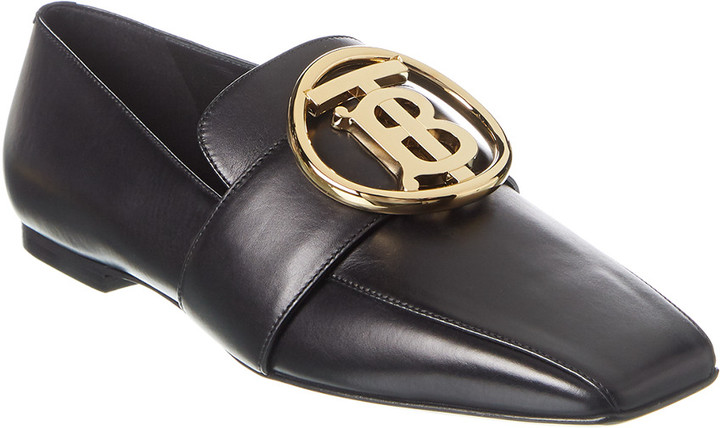 burberry print loafers