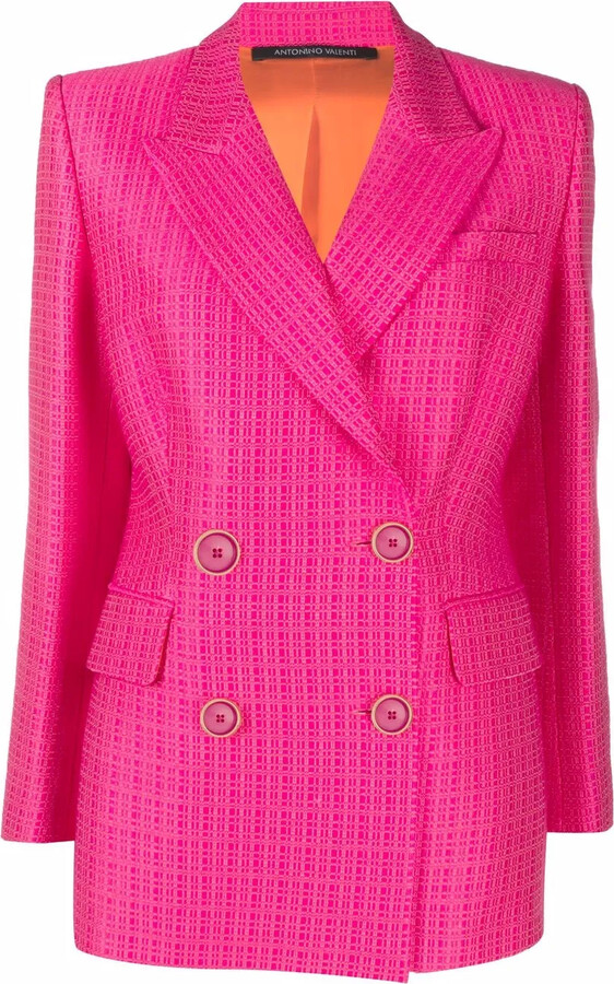 Antonino Valenti Fitted Double-Breasted Blazer