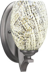 Red Barrel Studio Zilo Wall Sconce Shown In Graphite Finish With 5\