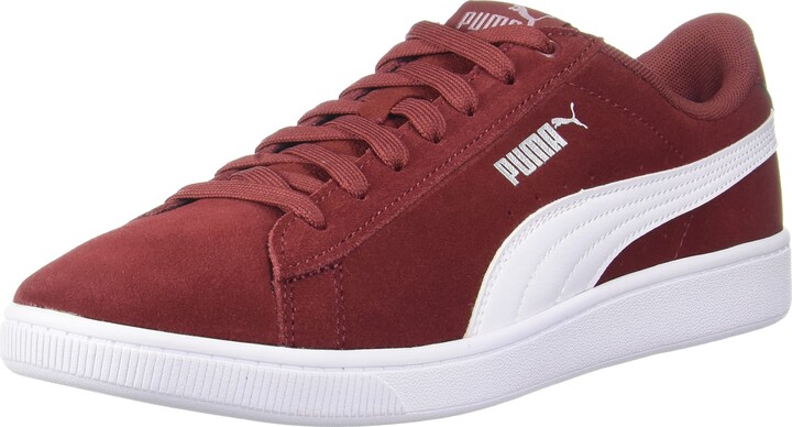 maroon puma sneakers