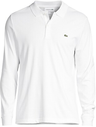lacoste shirts white