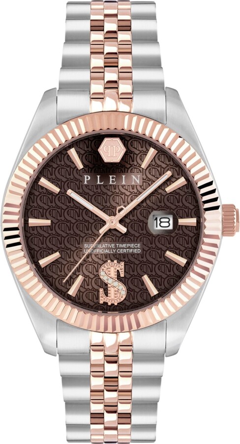 Philipp Plein Men's Two Tone Stainless Steel Watch, 41mm