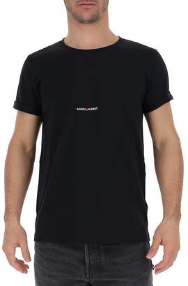 Saint Laurent Logo Detail T-Shirt