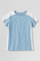 Thumbnail for your product : Lands' End Little Girls' Short Sleeve Colorblock T-shirt