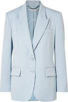 Thumbnail for your product : Stella McCartney Wool Blazer - Sky blue