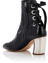 Thumbnail for your product : Proenza Schouler Women's Curved-Heel Patent Leather Ankle Boots