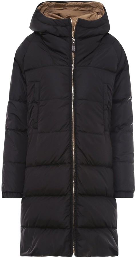 Max Mara Reversible Hooded Puffer Coat - ShopStyle Casual Jackets