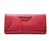 Thumbnail for your product : Balenciaga Pre-Owned Red Papier Landscape Clutch Bag