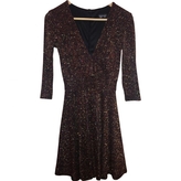 Thumbnail for your product : Topshop Black Polyester Dress
