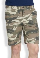 Thumbnail for your product : Saks Fifth Avenue Modern-Fit Camo Dress Shorts
