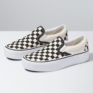 checkered sneakers