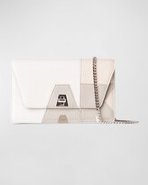 Thumbnail for your product : Akris Anouk Colorblock Patchwork Chain Crossbody Bag