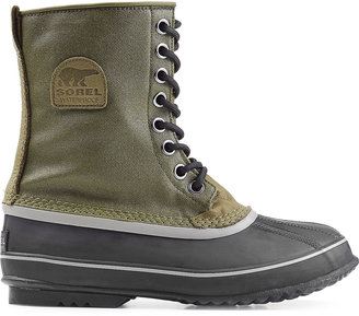 Sorel Rubber and Fabric Short Boots