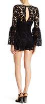 Thumbnail for your product : Alexia Admor Bell Sleeve Lace Romper