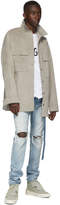 Thumbnail for your product : Fear Of God Grey Suede Shirt Jacket