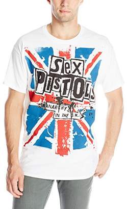 Liquid Blue Men's Sex Pistols Anarchy in The UK T-Shirt