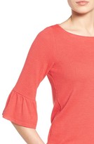 Thumbnail for your product : Petite Women's Pleione Stripe Knit Bell Sleeve Top