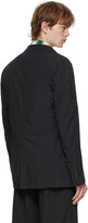 Thumbnail for your product : Dries Van Noten Black Single Button Blazer