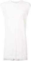 Thumbnail for your product : Julius semi-sheer elongated sleeveless T-shirt