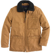 Thumbnail for your product : J.Crew Boys' shearling-collar ranch jacket