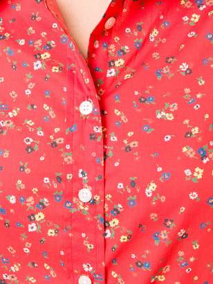 R 13 floral print shirt