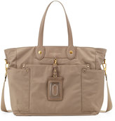 Thumbnail for your product : Marc by Marc Jacobs Preppy Nylon Eliz-A-Baby Diaper Bag, Light Grey