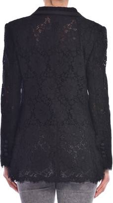 Dolce & Gabbana Lace Jacket Black