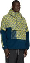 Thumbnail for your product : Nike Blue and Yellow Fleece ACG Anorak Jacket