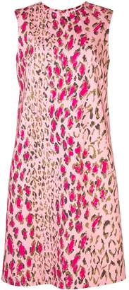 Carolina Herrera leopard print dress