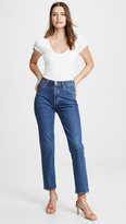 Thumbnail for your product : Gold Sign Benefit High Rise Relaxed Straight Jeans