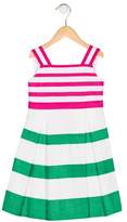 Thumbnail for your product : Oscar de la Renta Girls' Stripe Flare Dress