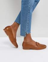 Thumbnail for your product : ASOS Design Manhatten Leather Loafers