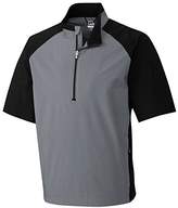 Thumbnail for your product : Cutter & Buck Men's Weathertec Short Sleeve Half Zip Windshirt