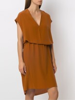 Thumbnail for your product : OSKLEN V-neck silk dress