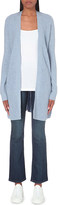 Thumbnail for your product : The White Company Rib detail long line cardigan