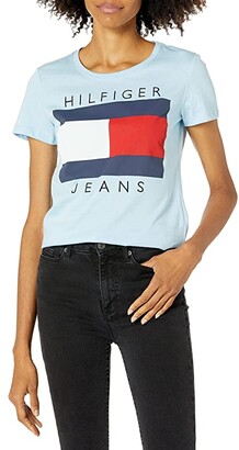 perle sammensværgelse Erasure Tommy Jeans Flag Tee | Shop the world's largest collection of fashion |  ShopStyle