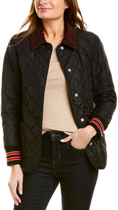 Burberry Diamond Quilted Barn Jacket