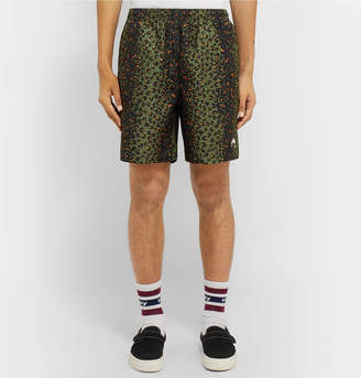 Stussy Mid-Length Leopard-Print Swim Shorts