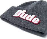 Thumbnail for your product : DSQUARED2 Dude embroidered beanie