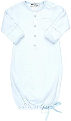 Poeme & Poesie Infants' Double-Faced Pointelle-Knit Gown