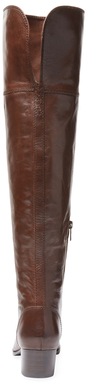 Frye Clara Leather Over The Knee Boot