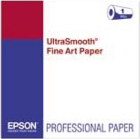 Epson America Epson Fine Art Paper - 24 X 50 Ft - 250 G/m - Smooth - 90