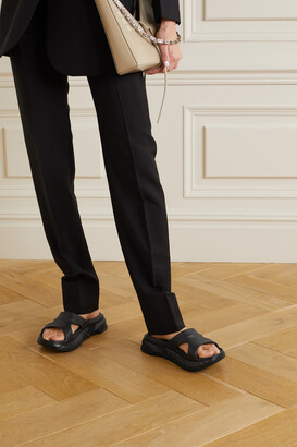 Givenchy Marshmallow Rubber Slides - Black - ShopStyle Sandals